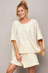 Boxy Fit Half Sleeve Top