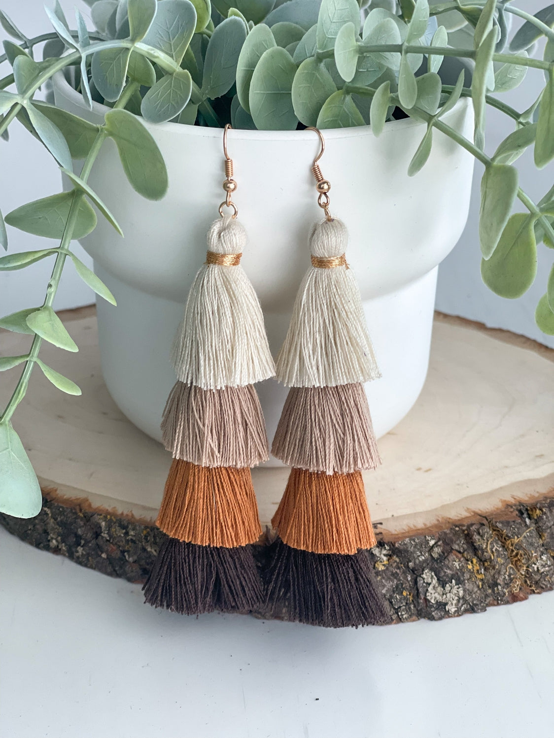 Fall Tassel Earrings