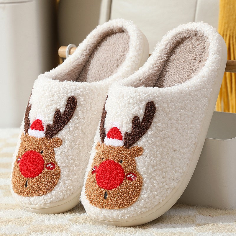 Christmas Fleece Slippers