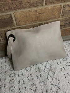 Oversized Clutch with Wristlet