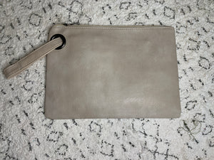 Oversized Clutch with Wristlet