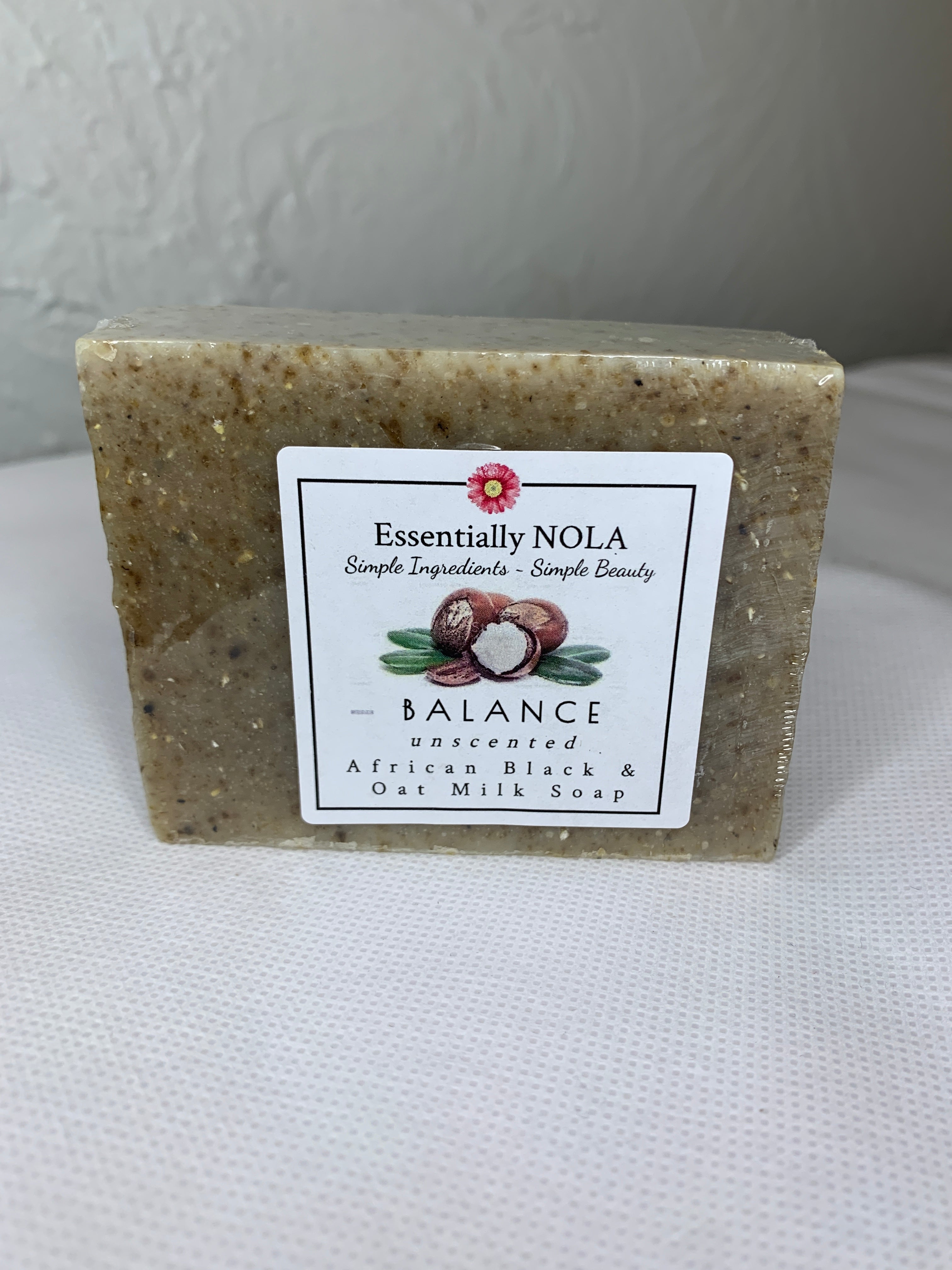 African Black and Oatmeal Bar Soap